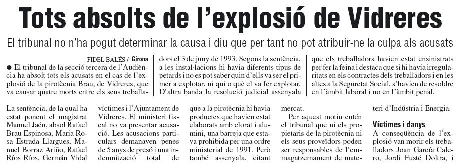 setència_judici_explosió Vidreres setència_judici_explosió Vidreres