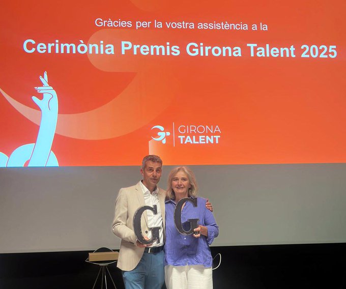 Premis Girona Talent 2025 Mateu Casan?as i Marga Nadal